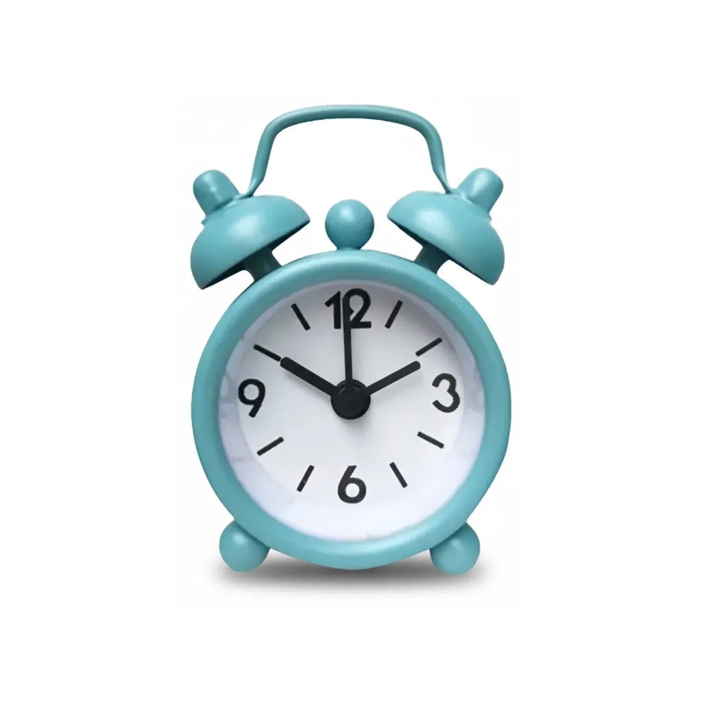 Mini Réveil Analogique en Métal