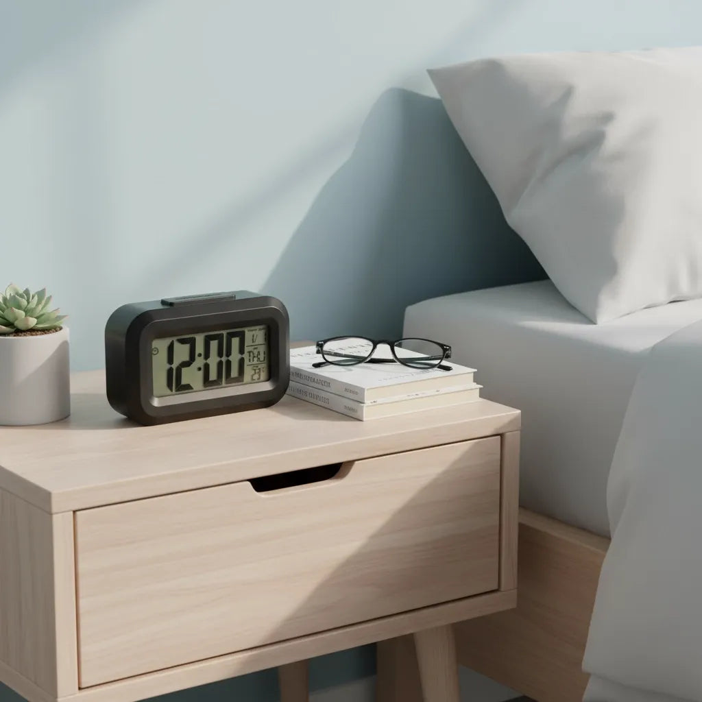 Mini Réveil Digital Silencieux