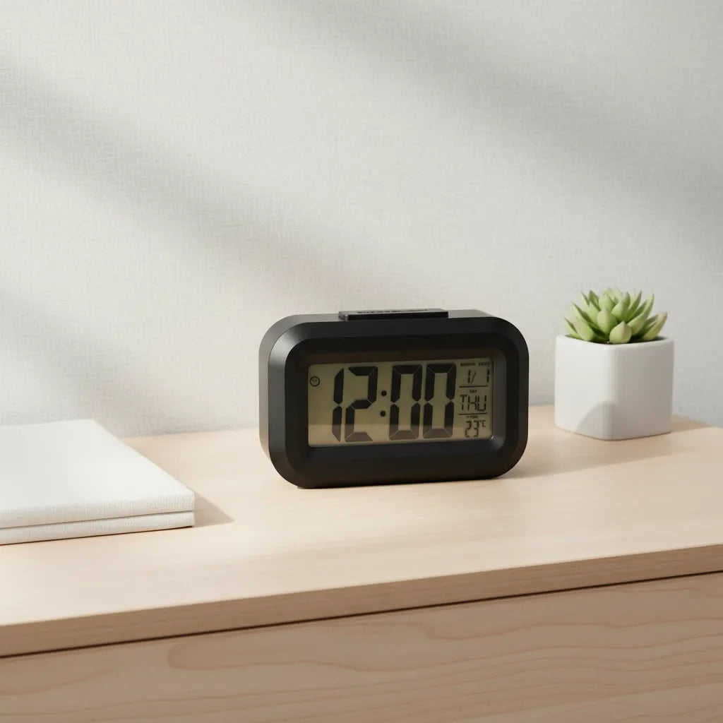 Mini Réveil Digital Silencieux