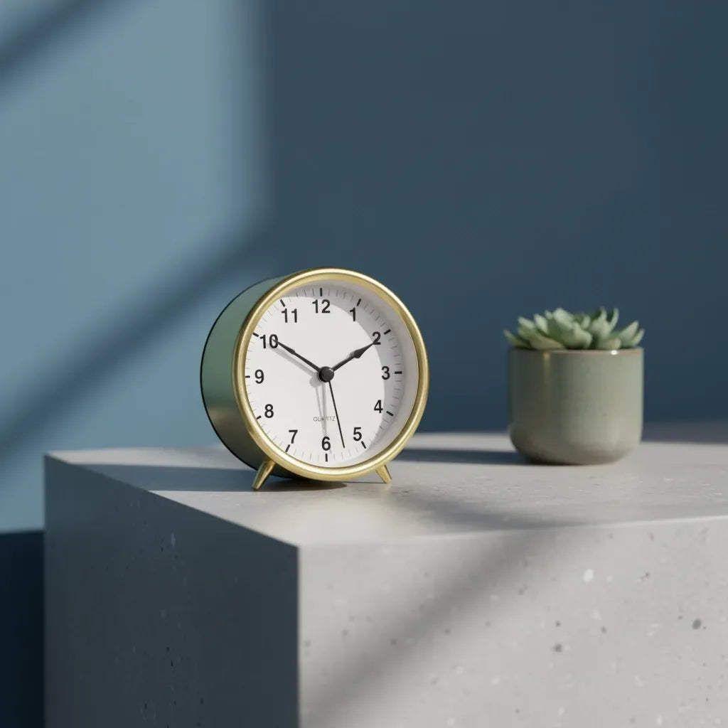 Petit Réveil À Aiguille en Métal