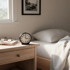 Petit Réveil à Pile Analogique Vintage