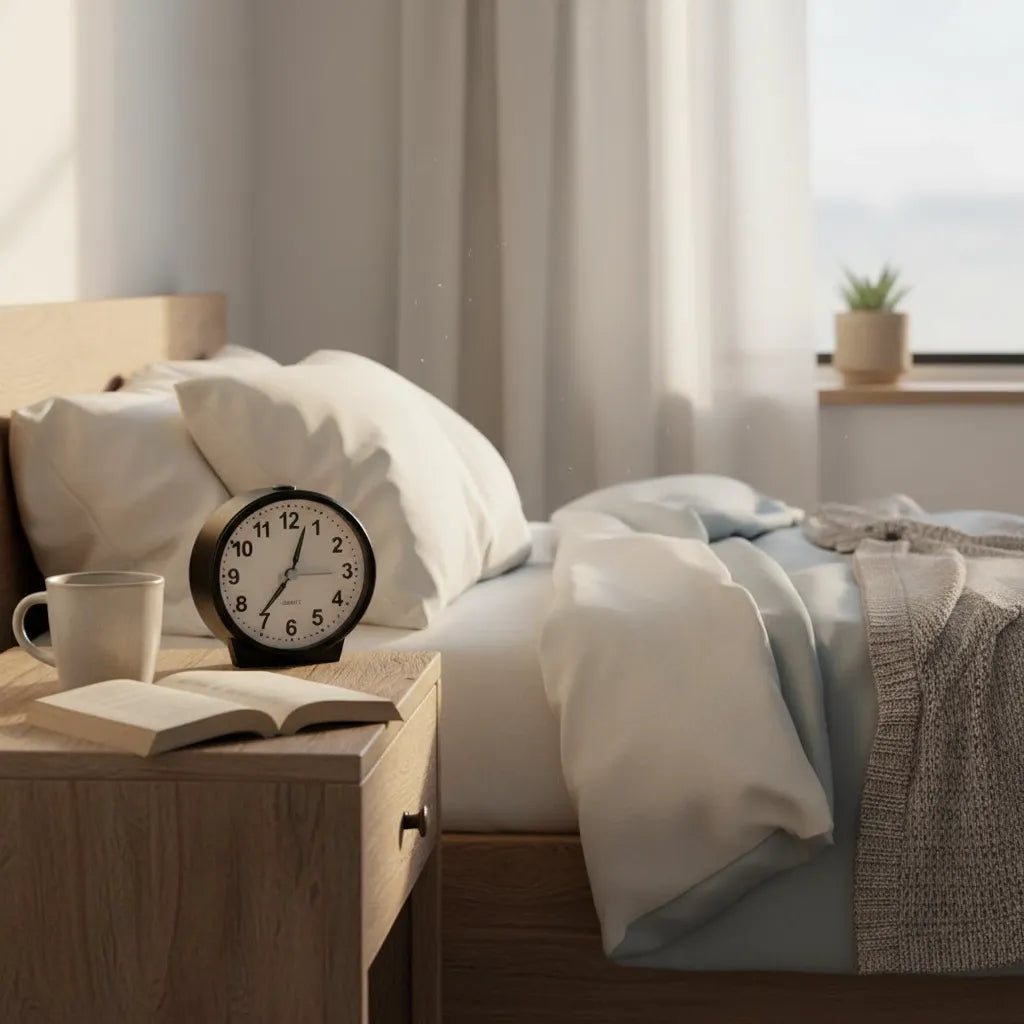 Petit Réveil à Pile Analogique Vintage