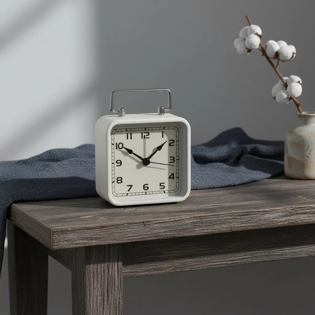 Petit Réveil Carré Chic