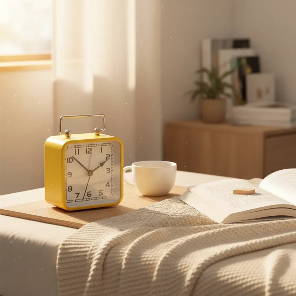 Petit Réveil Carré Chic