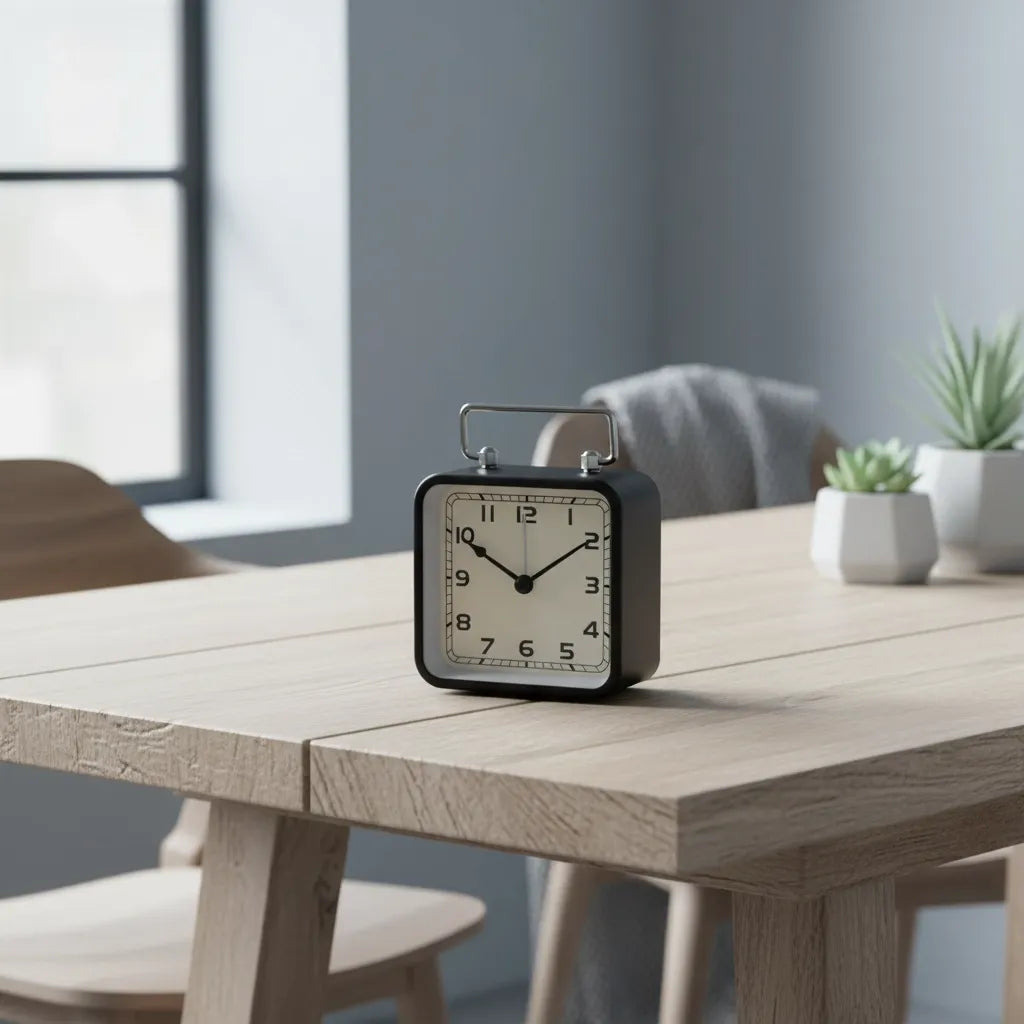 Petit Réveil Carré Chic