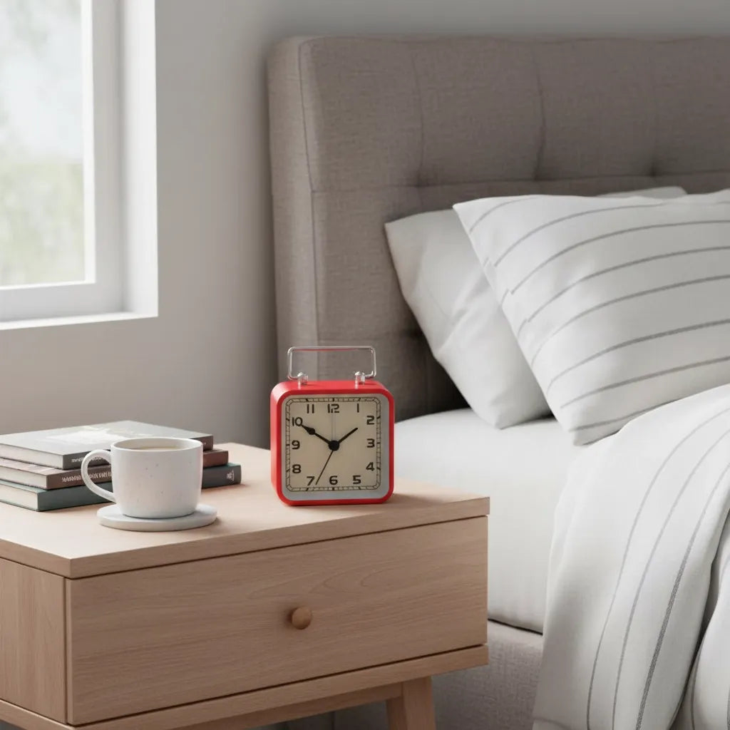 Petit Réveil Carré Chic