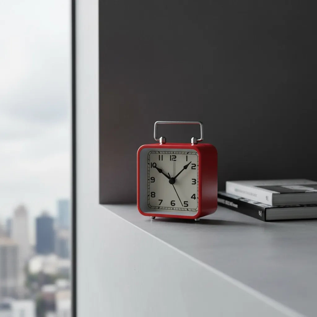 Petit Réveil Carré Chic