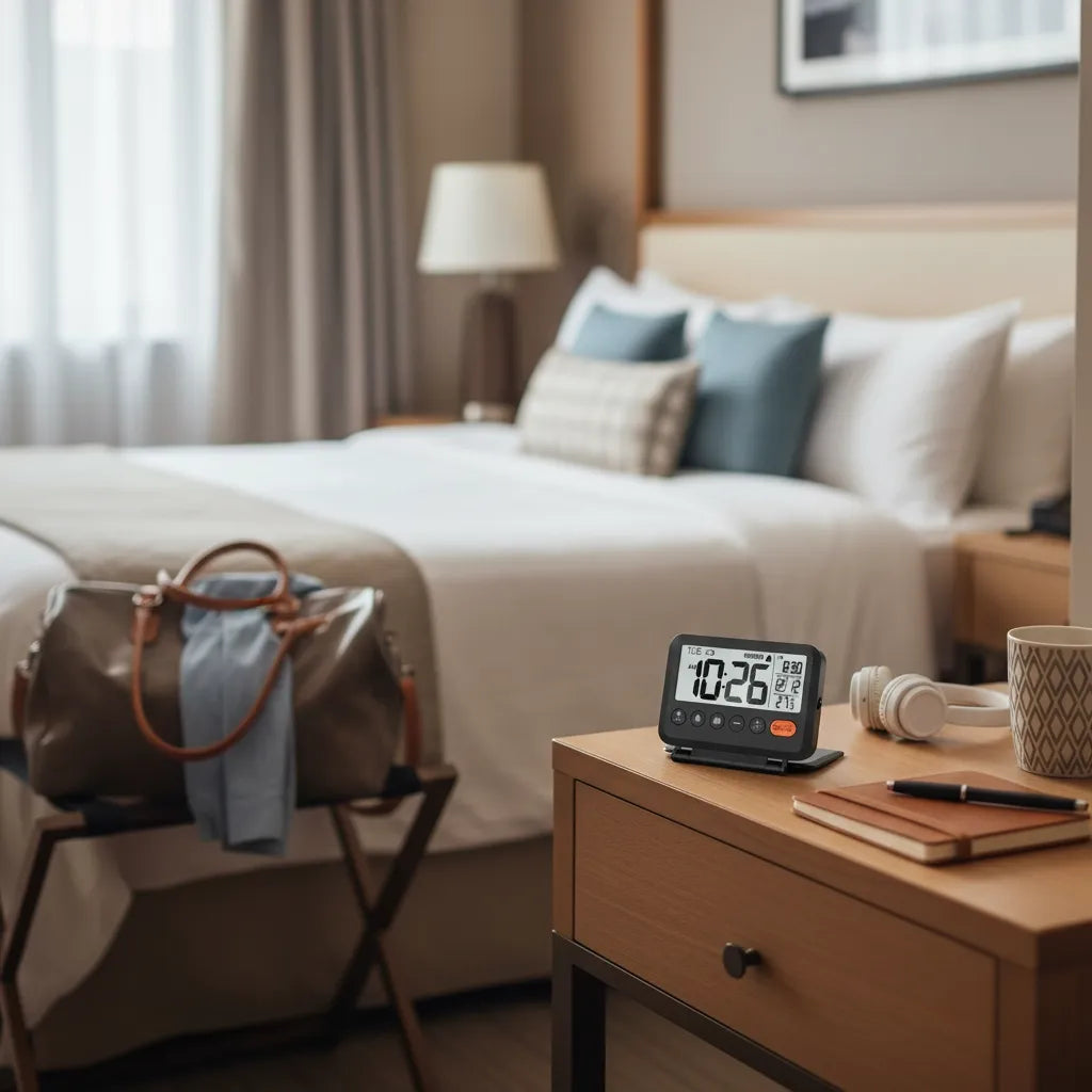 Petit Réveil de Voyage Numérique