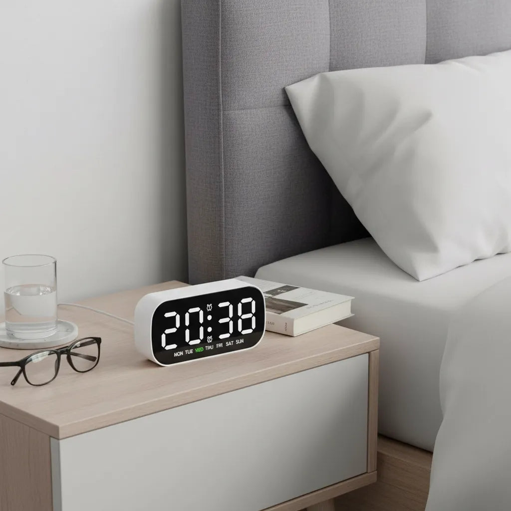 Petit Réveil Digital Compact