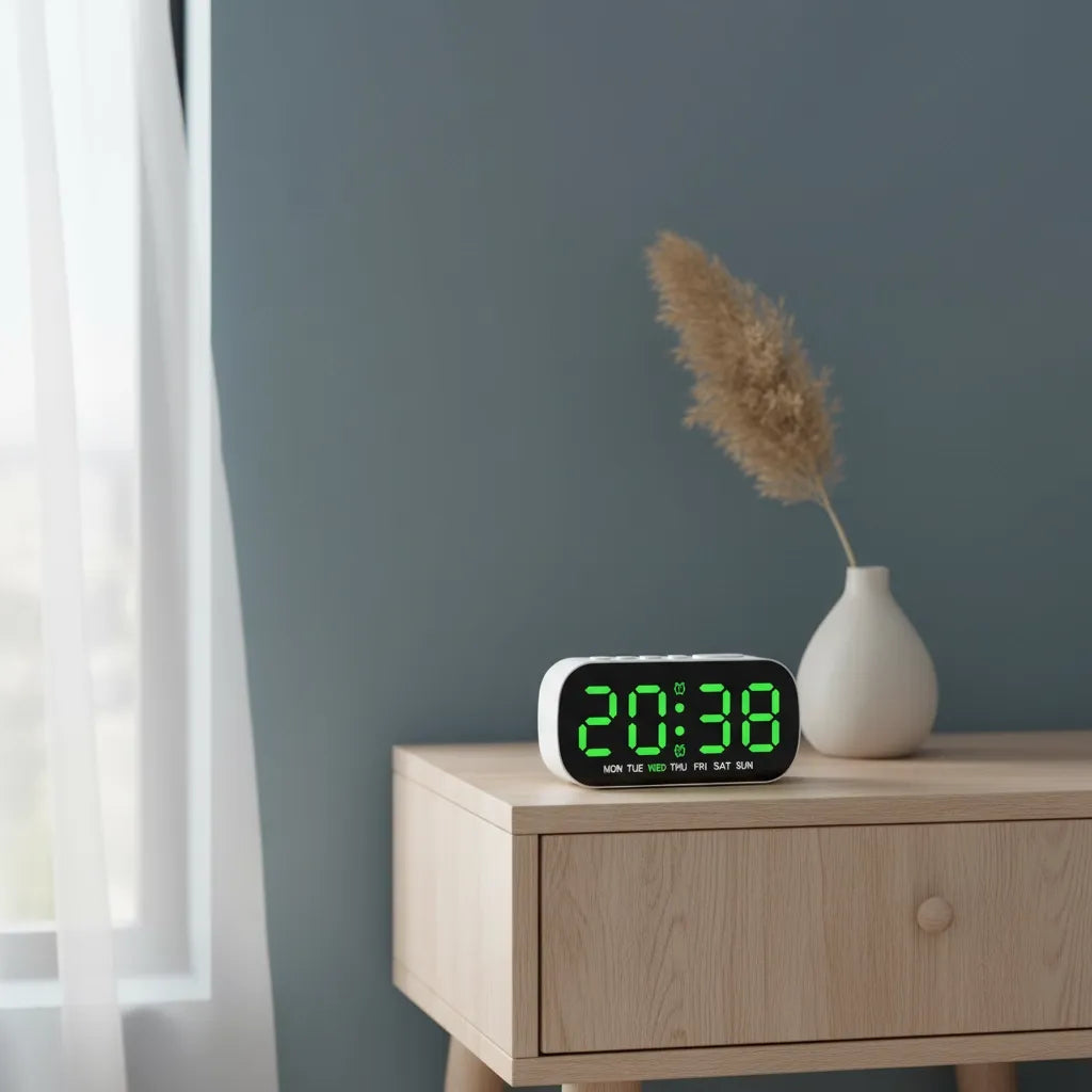 Petit Réveil Digital Compact