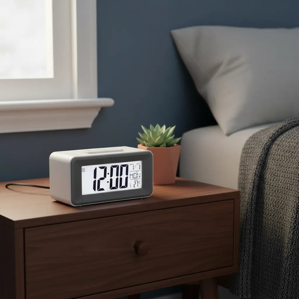 Petit Réveil Numérique à Pile