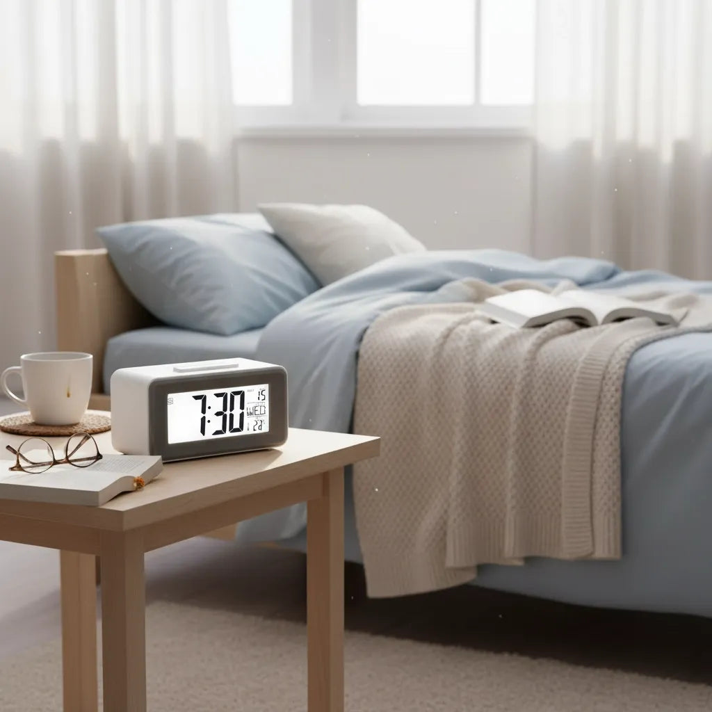 Petit Réveil Numérique à Pile