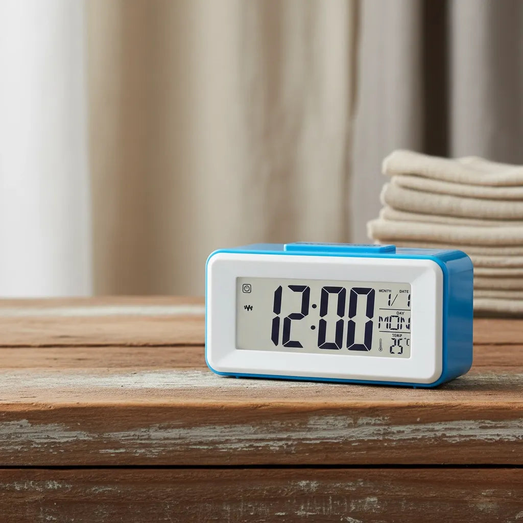 Petit Réveil Numérique à Pile