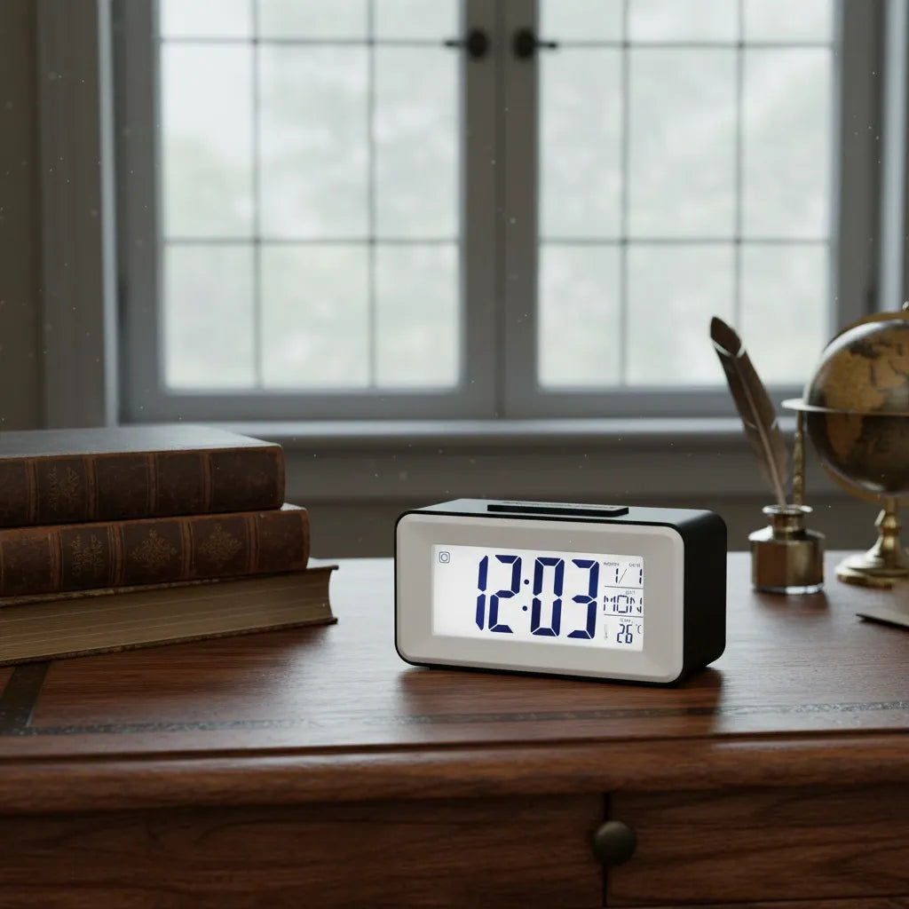 Petit Réveil Numérique à Pile