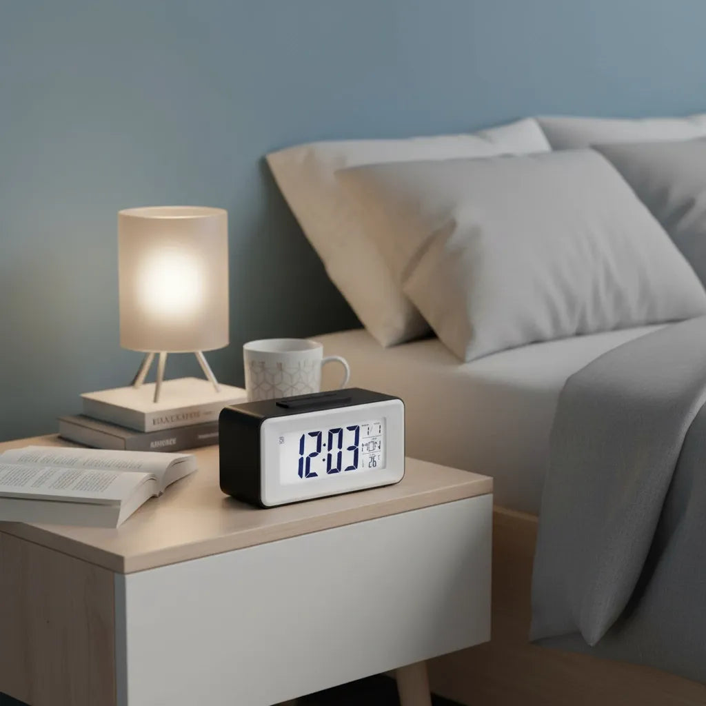 Petit Réveil Numérique à Pile