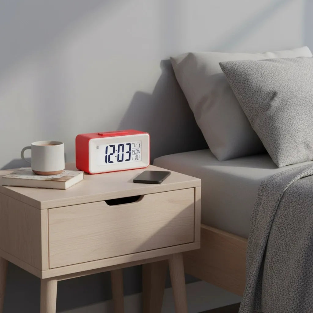 Petit Réveil Numérique à Pile