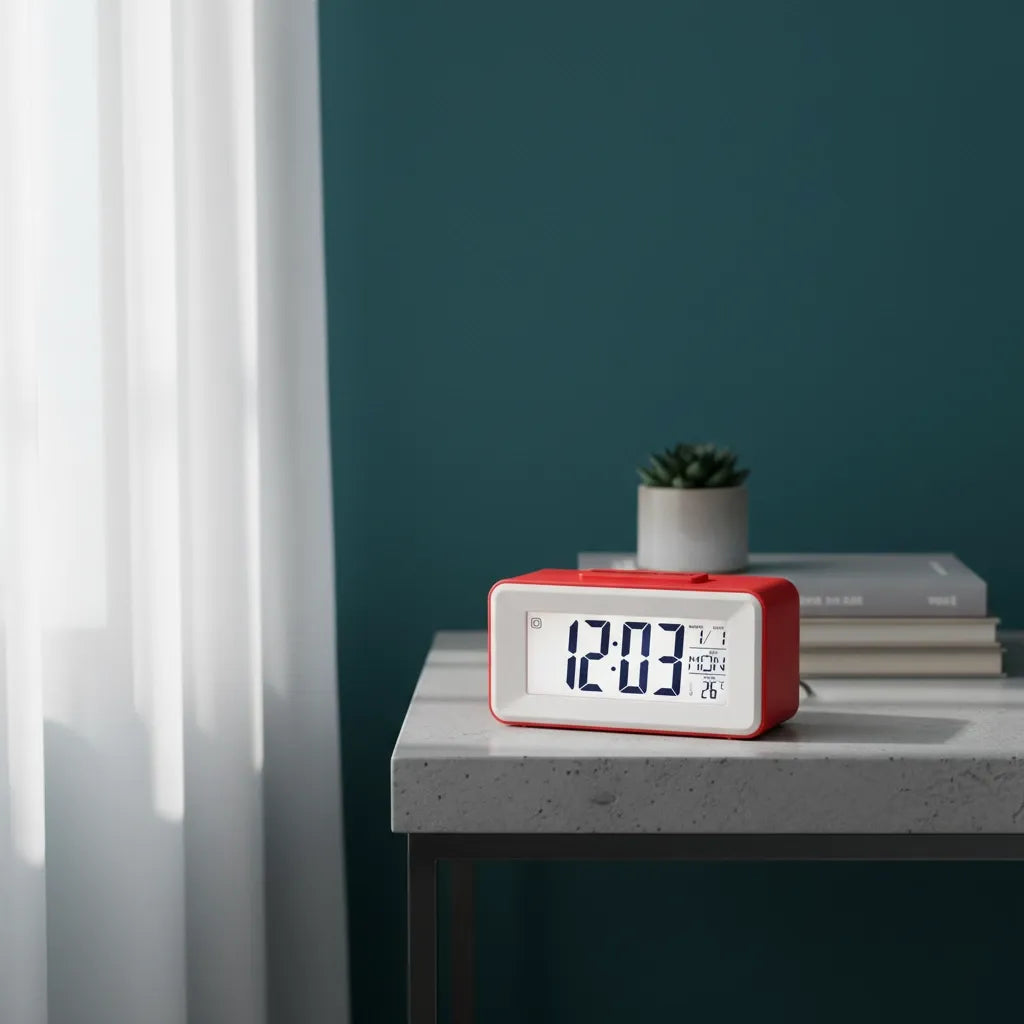 Petit Réveil Numérique à Pile
