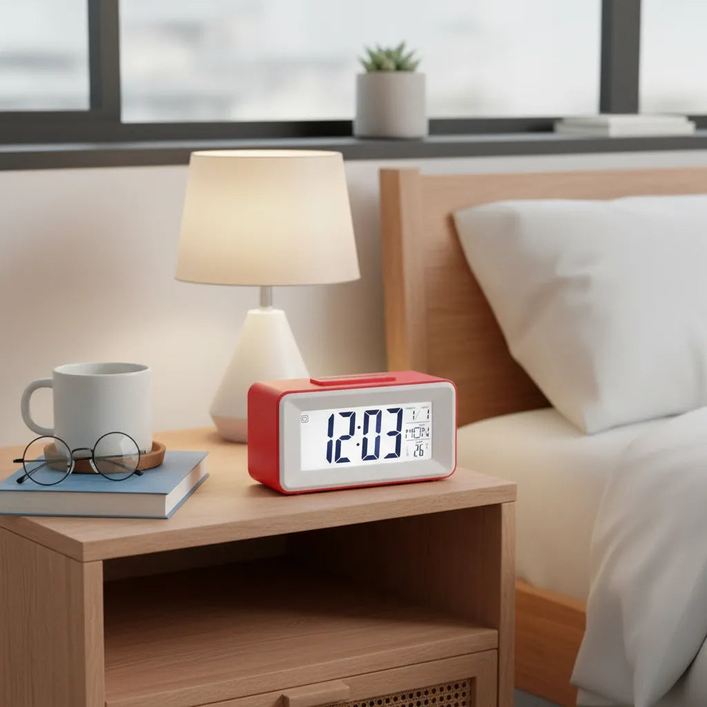 Petit Réveil Numérique à Pile