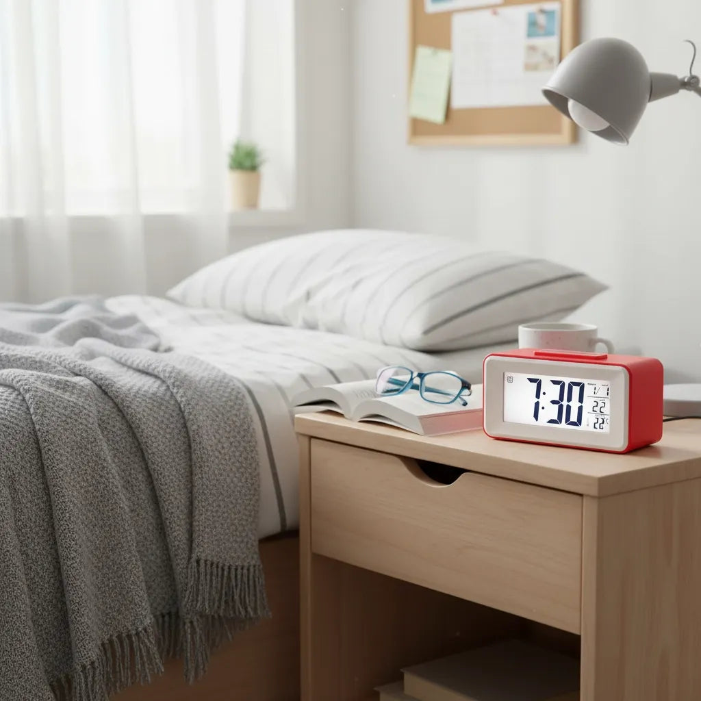 Petit Réveil Numérique à Pile