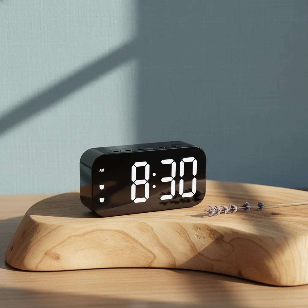 Petit Réveil Numérique Élégant