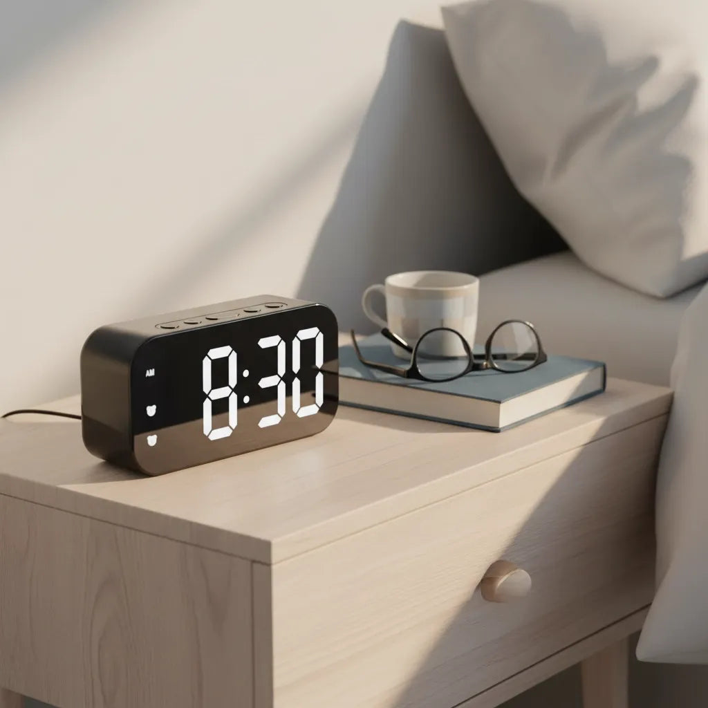 Petit Réveil Numérique Élégant