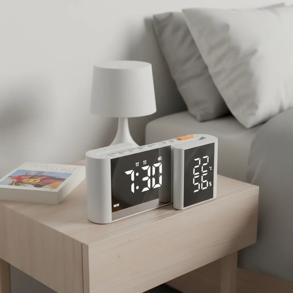Radio Réveil Avec Température Et Radio
