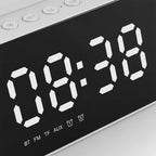 Radio Réveil Chargeur à Induction Bluetooth