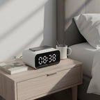 Radio Réveil Chargeur à Induction Bluetooth