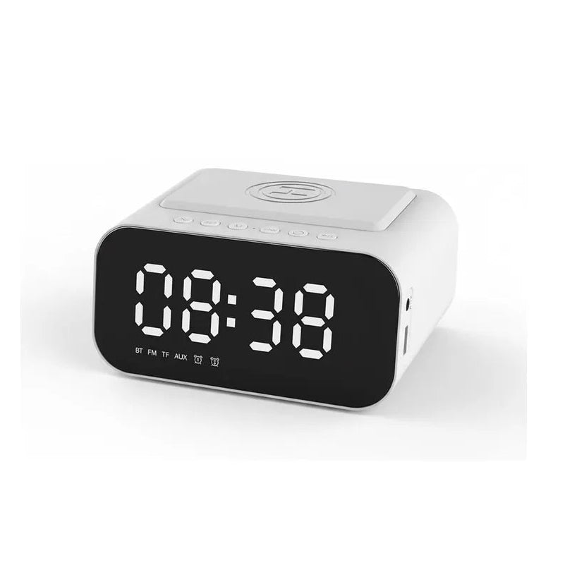 Radio Réveil Chargeur à Induction Bluetooth
