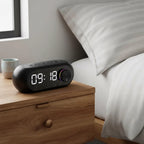 Radio Réveil Connecté Enceinte Noir
