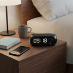 Radio Réveil Connecté Enceinte Noir