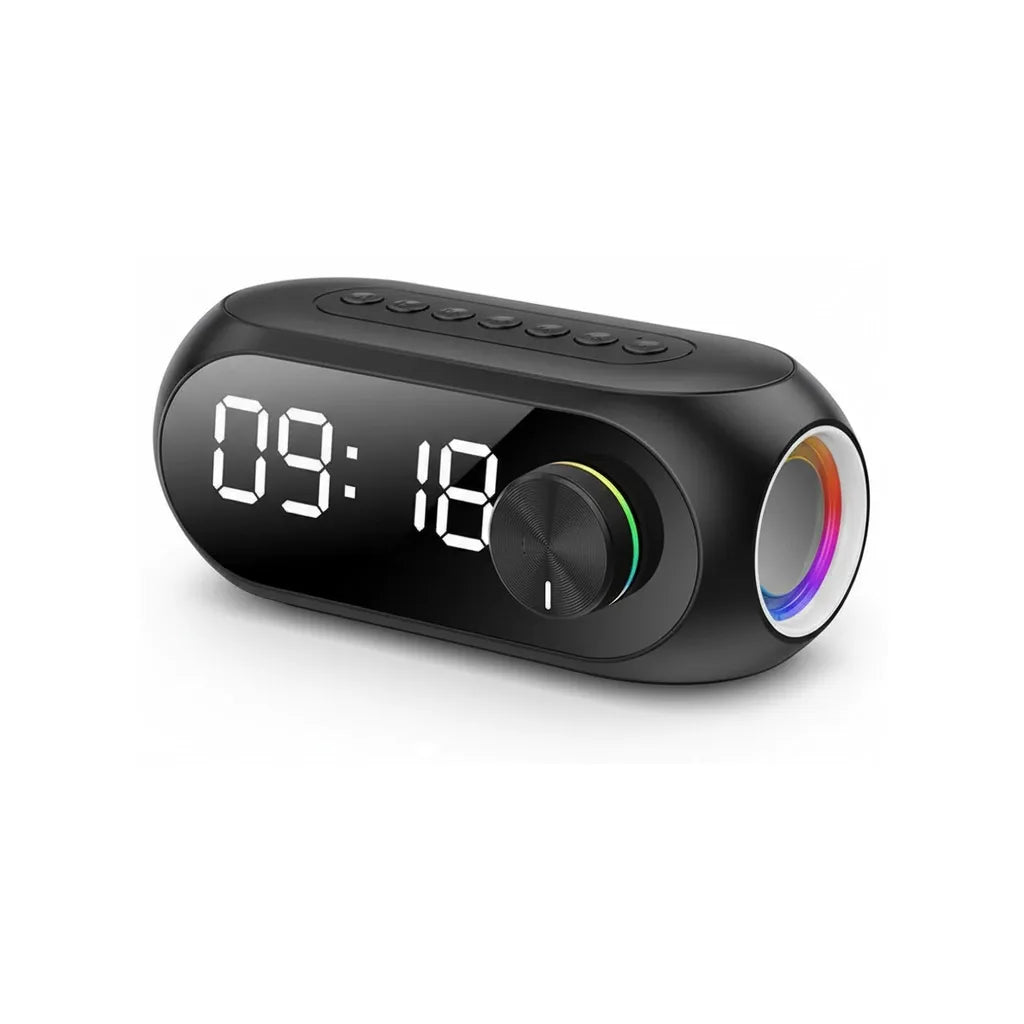 Radio Réveil Connecté Enceinte Noir