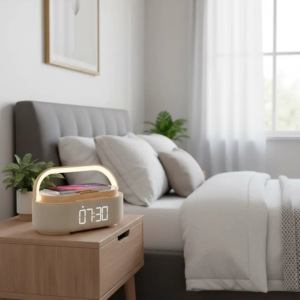 Radio Réveil Connecté Lumineux