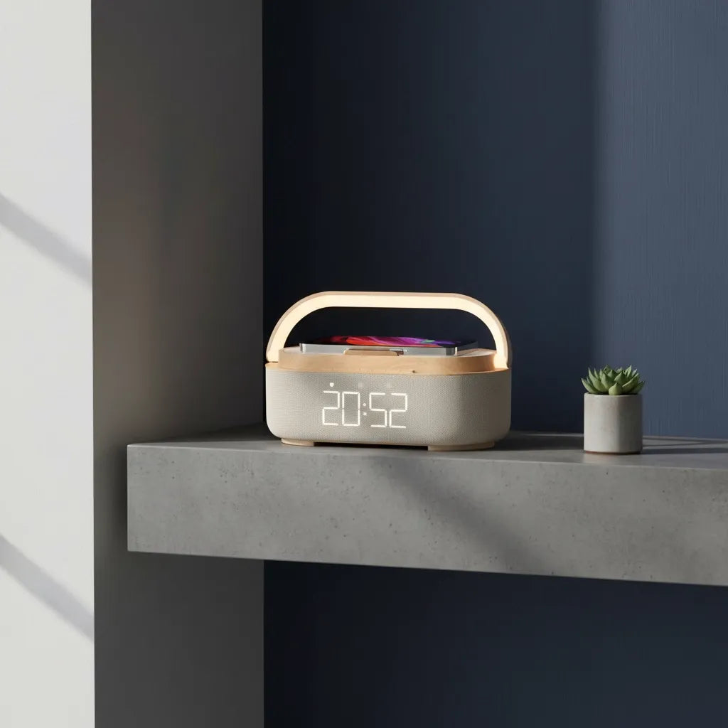 Radio Réveil Connecté Lumineux