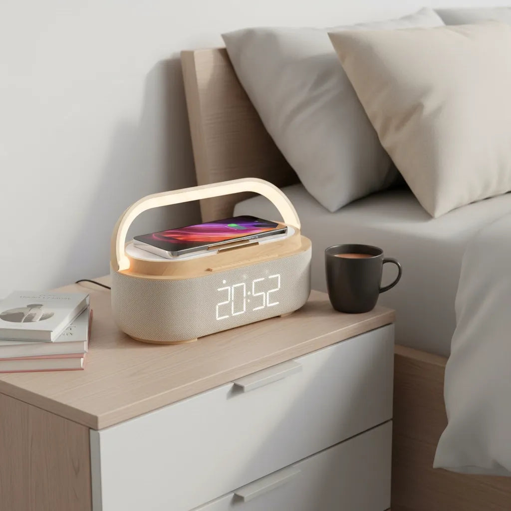 Radio Réveil Connecté Lumineux