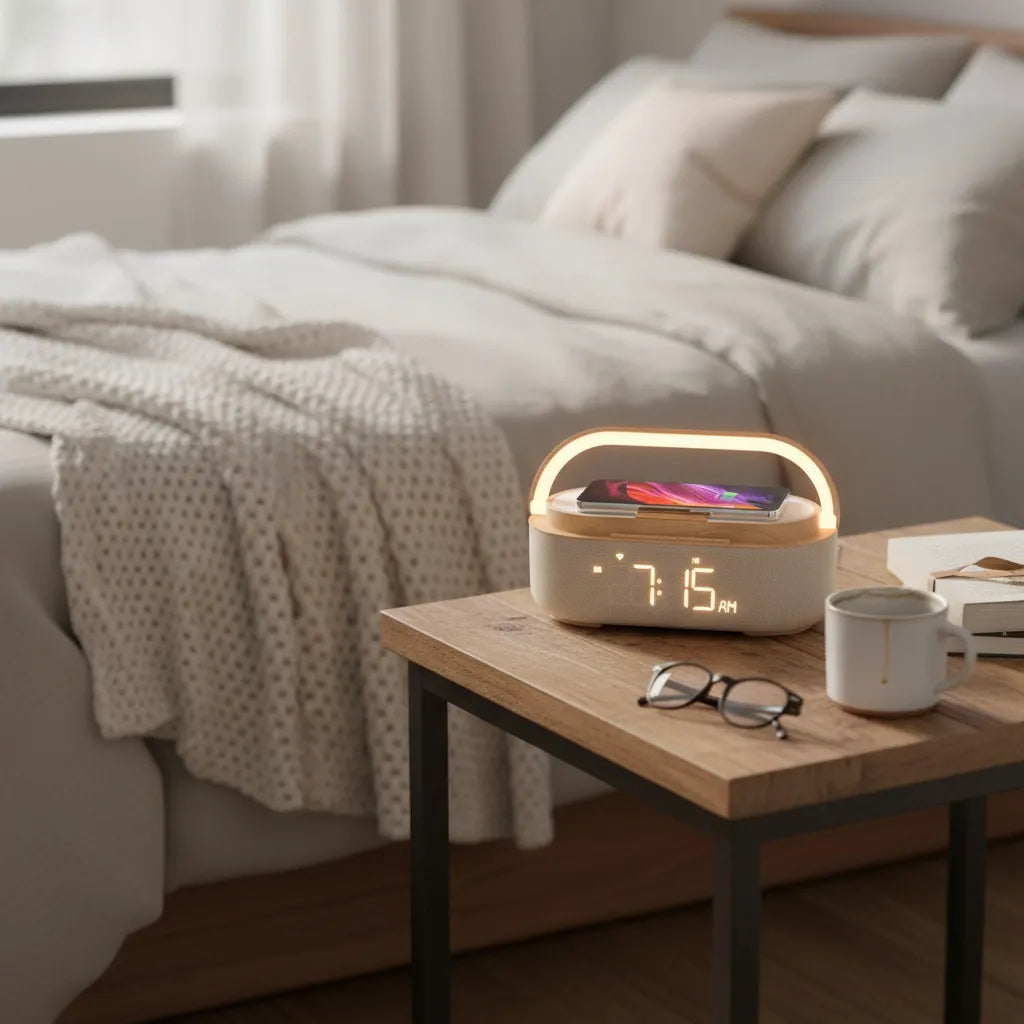 Radio Réveil Connecté Lumineux