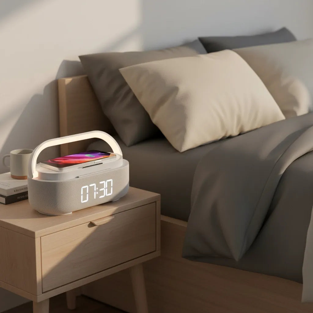 Radio Réveil Connecté Lumineux