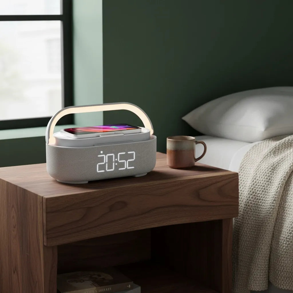 Radio Réveil Connecté Lumineux