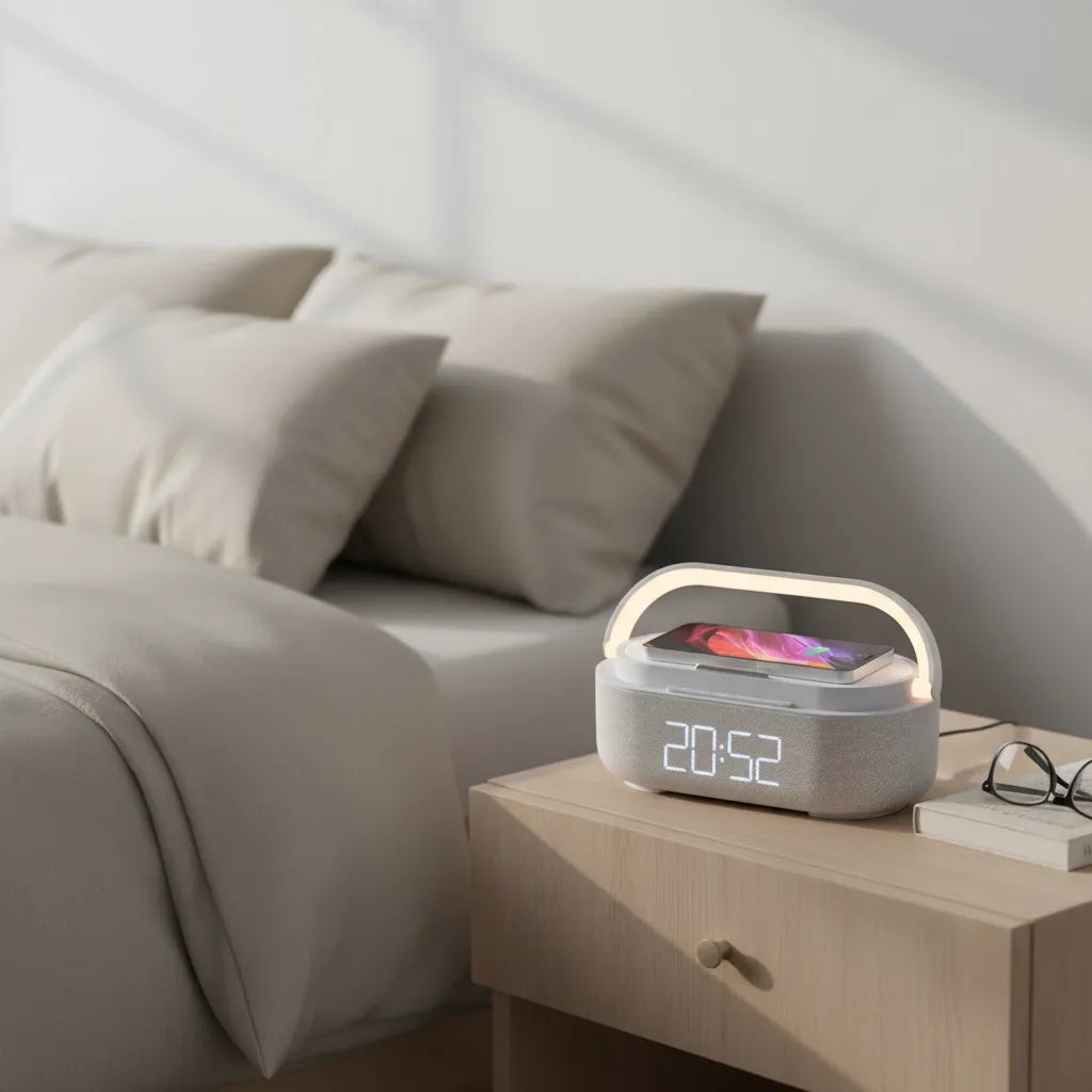 Radio Réveil Connecté Lumineux