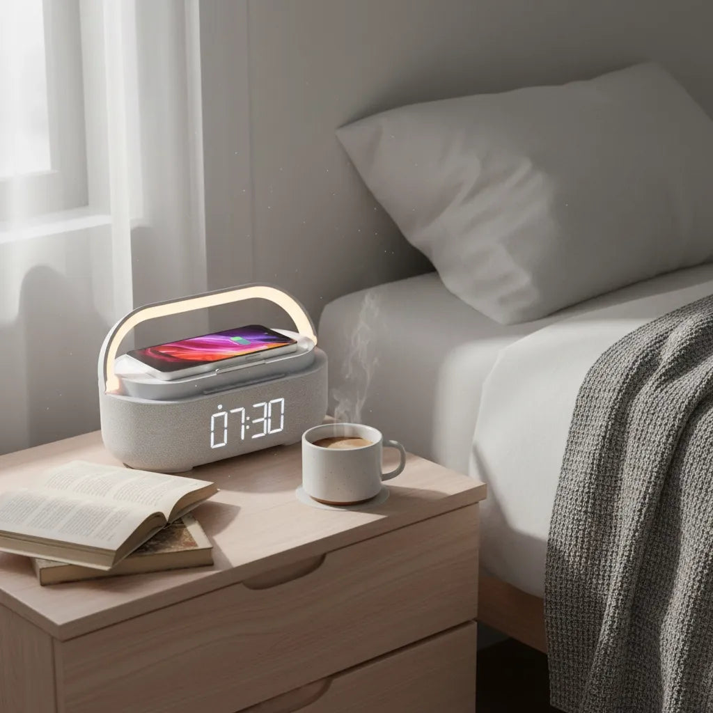 Radio Réveil Connecté Lumineux