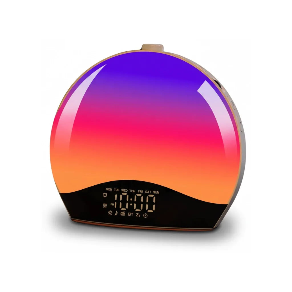 Radio Réveil Connecté Lumineux Simulateur d'Aube