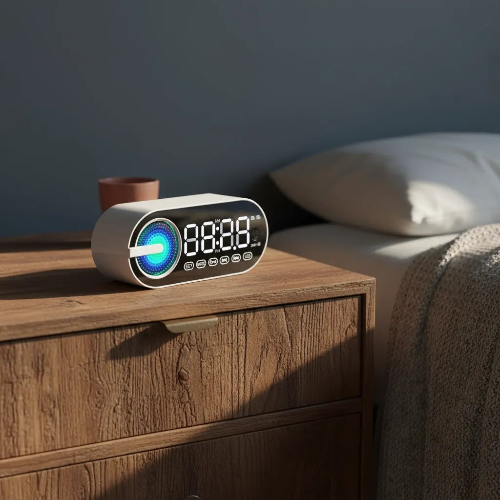 Radio Réveil FM Connecté Bluetooth