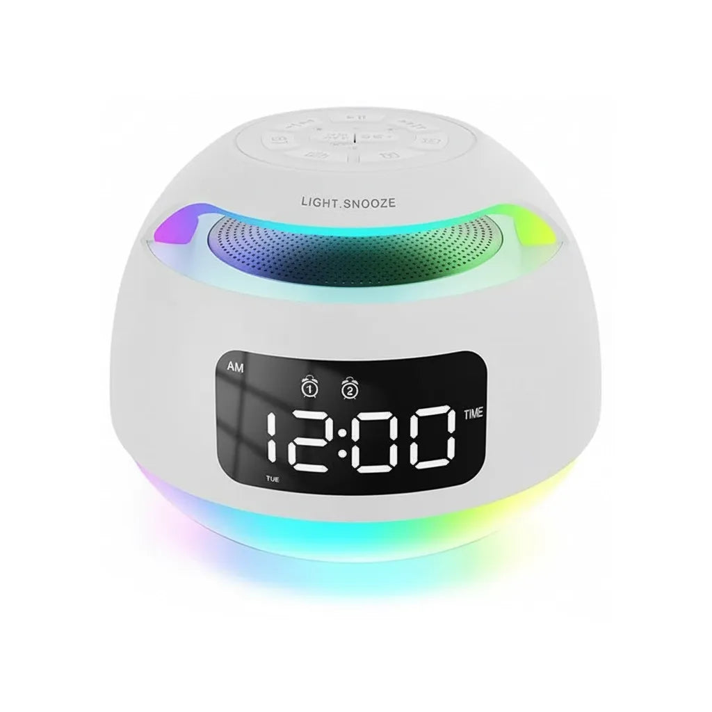 Radio Réveil FM Lumineux Bluetooth