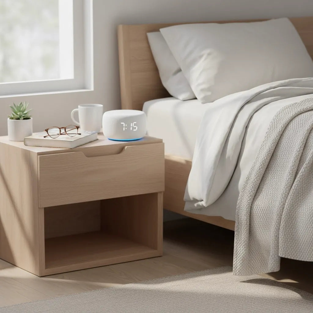 Radio Réveil FM Numérique en Métal