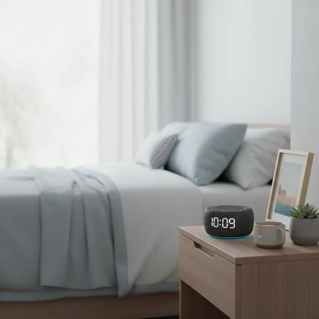 Radio Réveil FM Numérique en Métal