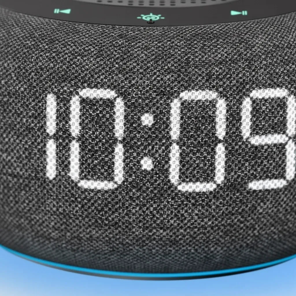 Radio Réveil FM Numérique en Métal