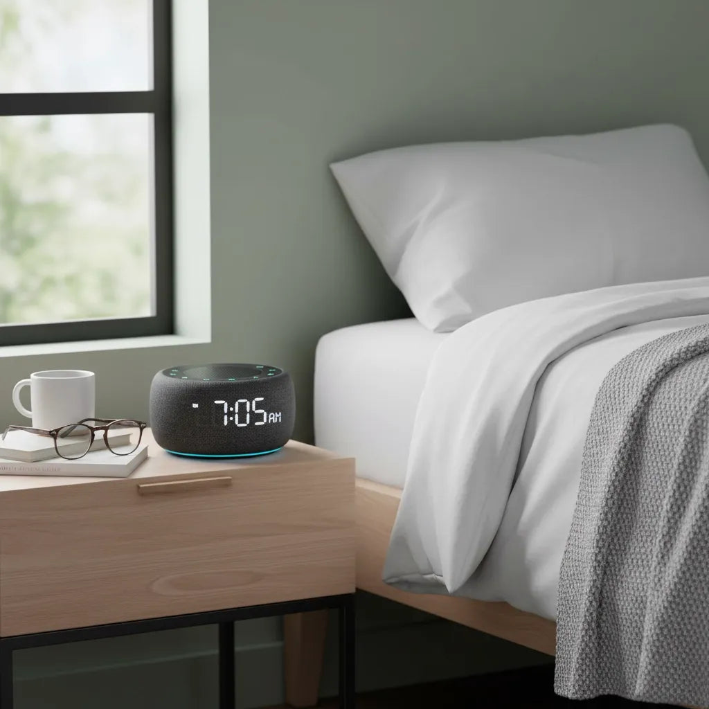 Radio Réveil FM Numérique en Métal