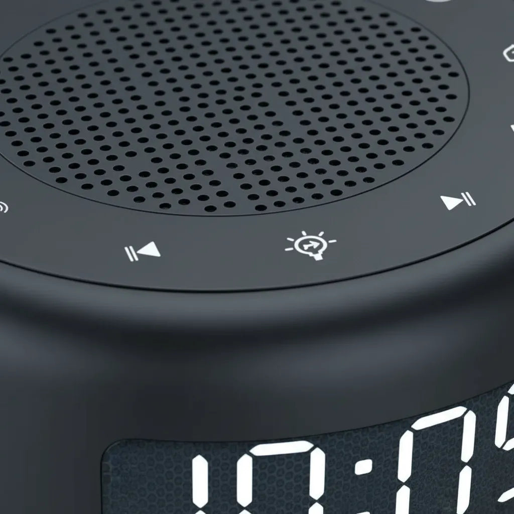 Radio Réveil FM Numérique en Métal