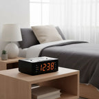 Radio Réveil Gros Chiffres Bluetooth