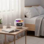 Radio Réveil Lumineux Connecté Bluetooth
